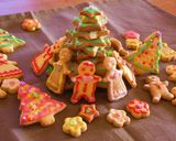 ☆型のクッキーでクリスマスツリー作り方6写真