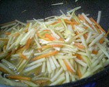 ♥節約レシピ♥大根の皮で美味しいきんぴら作り方3写真
