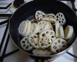 『｡o○レンコンのかりかり炒り煮○o｡』作り方4写真