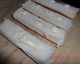 パン耳で作る☆なぁ～んちゃってピザ作り方1写真