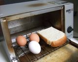 びっくり！ｵｰﾌﾞﾝﾄｰｽﾀｰでゆで卵！作り方1写真