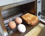 びっくり！ｵｰﾌﾞﾝﾄｰｽﾀｰでゆで卵！作り方3写真