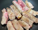 お弁当にも人気♪甘辛味の肉巻き作り方5写真