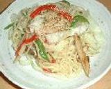 すごくおいしい！塩ラーメン焼きそば作り方3写真