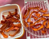 ドライ柿の皮作り方1写真