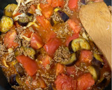 早い簡単♪ひき肉と茄子のトマト煮込み作り方8写真