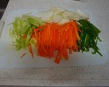 鶏皮がいい味だしてます♡万能塩焼きそば作り方2写真