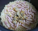 美味すぎ！ベーコンとアサリの炊き込みご飯作り方6写真