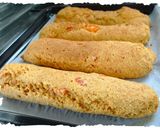 材料2つだけ♪ お手軽柿パン作り方4写真