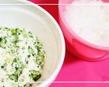 【離乳食　中期】ブロッコリーの白和え作り方3写真