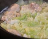 鶏キャベツ鍋作り方7写真