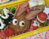 コロッケのトナカイ☆クリスマスキャラ弁作り方4写真