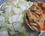 白菜とシーチキンの煮物作り方1写真