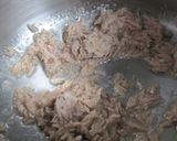 白菜とシーチキンの煮物作り方2写真