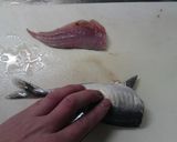 アジフライ　鰺のさばき方作り方9写真