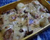 鶏肉と里芋の味噌グラタン作り方8写真