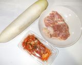 大根鶏肉のキムチ煮込み♪簡単レシピ作り方1写真
