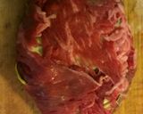 牛肉とキャベツのミルフィーユ風煮作り方1写真