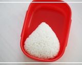 クリスマスキャラ弁＊サンタさんおにぎり作り方2写真