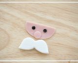 クリスマスキャラ弁＊サンタさんおにぎり作り方4写真