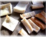食パンでカナッペ♪作り方3写真