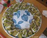 ふわふわシフォンクリスマスリース作り方6写真
