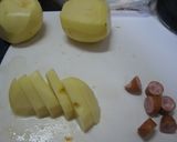 ウインナーとじゃがいものマヨチー焼き♥作り方2写真