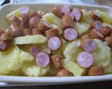 ウインナーとじゃがいものマヨチー焼き♥作り方3写真