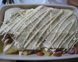 ウインナーとじゃがいものマヨチー焼き♥作り方4写真