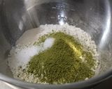 ホワイトチョコ入～抹茶ミルクフランス☆作り方1写真