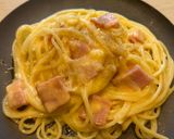 牛乳不使用　ワンパンカルボナーラ作り方5写真