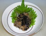 刺身のツマの海苔佃煮あえ作り方5写真
