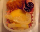 味のりとハムのぐるぐる巻き巻き作り方3写真