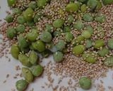 枝豆の米粉胡麻ロールパン作り方3写真