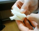 ちっちゃな小包♡超簡単クリームチーズ揚げ作り方5写真