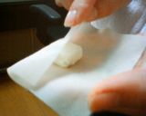ちっちゃな小包♡超簡単クリームチーズ揚げ作り方3写真