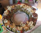 ふわふわシフォンクリスマスリース作り方9写真