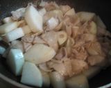 大根と豚バラ肉のカレーライス作り方3写真