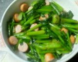 ☆ほうれん草とウインナーのチーズ焼き☆作り方3写真