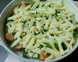 ☆ほうれん草とウインナーのチーズ焼き☆作り方4写真