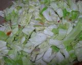 ✿キャベツと桜エビの中華スープ✿作り方3写真