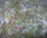 ✿キャベツと桜エビの中華スープ✿作り方6写真
