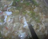 ✿キャベツと桜エビの中華スープ✿作り方7写真