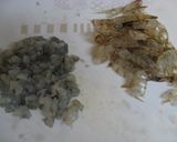 蕪の海老そぼろ煮作り方1写真