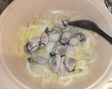 牡蠣と春菊と里芋の味噌グラタン作り方5写真