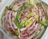 豚肉と白菜の4センチ幅ミルフィーユ鍋作り方8写真