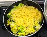 春野菜とあじのペペロンチーノ作り方10写真