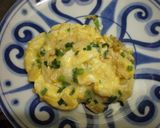 北京風ほたて入り卵焼き入りラーメン作り方1写真
