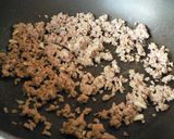 大根葉もメイン料理に…ひき肉炒め♬作り方3写真