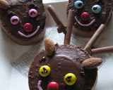 クリスマスケーキ 赤鼻のトナカイ君♪作り方12写真